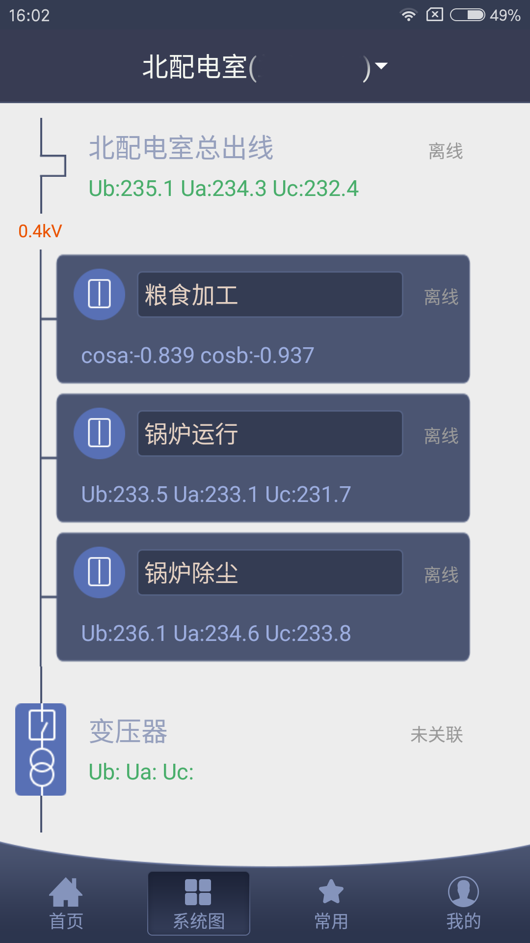 物联网APP开发应用-电气监测APP